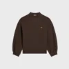 Sweat ample en molleton de coton