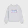 Sweat ample en molleton de coton