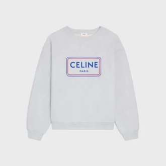 Sweat ample en molleton de coton