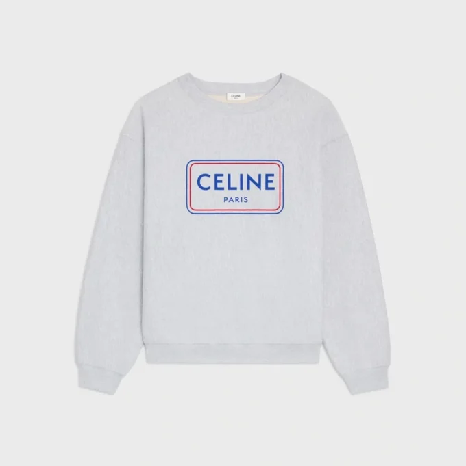 Sweat ample en molleton de coton