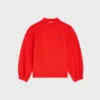 Sweat ample en molleton de coton