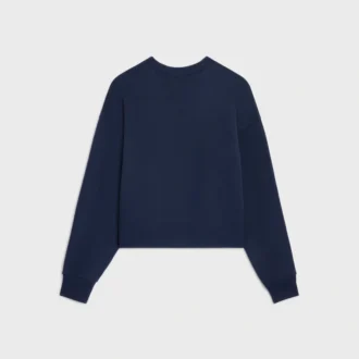 Sweat ample en molleton de coton