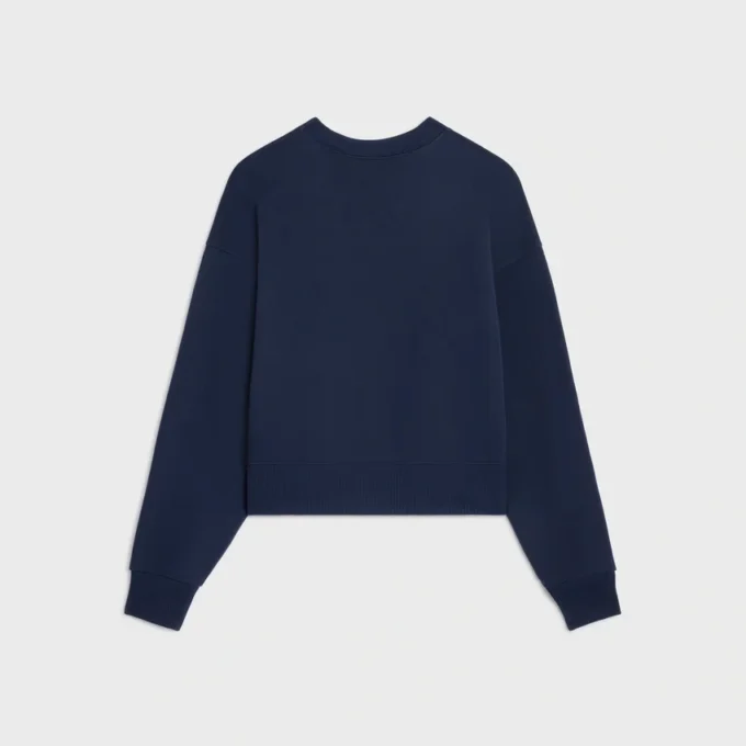 Sweat ample en molleton de coton