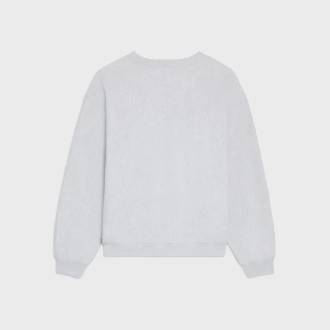 Sweat ample en molleton de coton