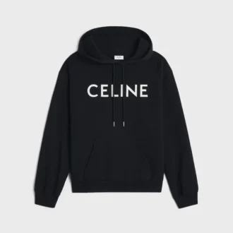Sweat à capuche ample CELINE en molleton de coton