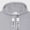 Sweat à capuche ample CELINE en molleton de coton Sweat à capuche ample CELINE en molleton de coton