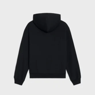 Sweat à capuche ample Triomphe en cachemire et coton