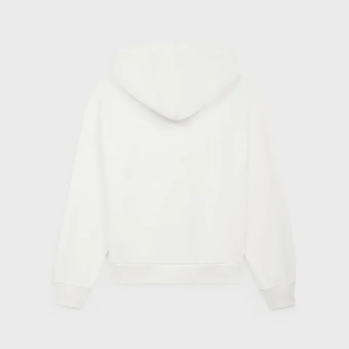 Sweat à capuche CELINE en coton molletonné