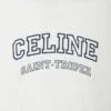 Sweat à capuche CELINE en coton molletonné