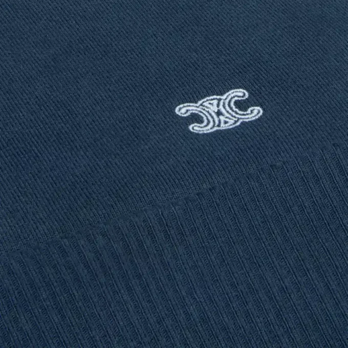 Sweat à capuche court en molleton de coton