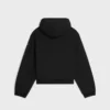 Sweat à capuche zippé en molleton de coton