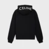Sweat à capuche zippé en molleton de coton