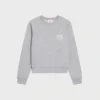 Sweat-shirt Blason en coton et cachemire
