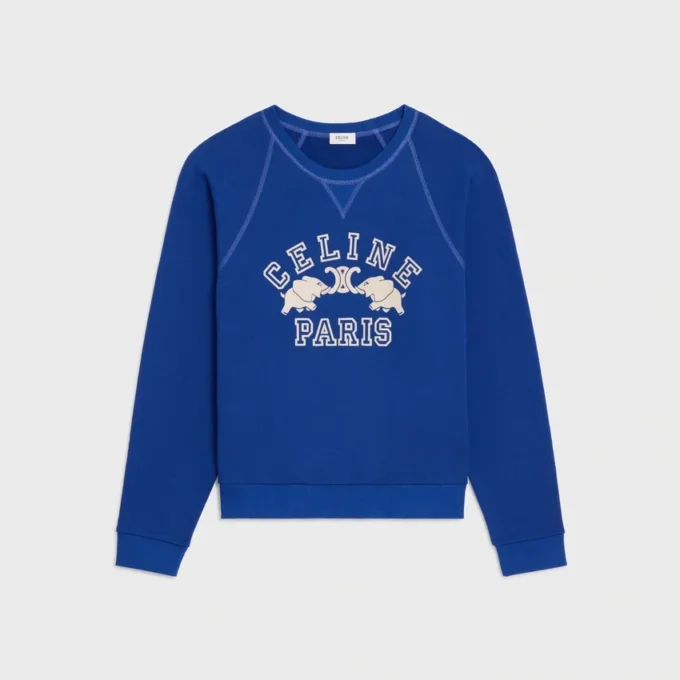 Sweat-shirt classique en molleton de coton Sweat-shirt classique en molleton de coton