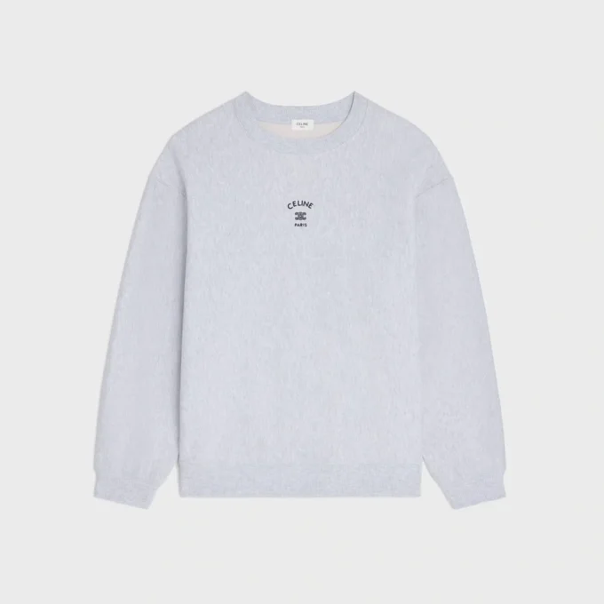 Sweat-shirt en molleton de coton