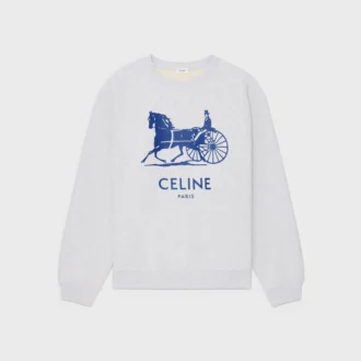 Sweat-shirt en molleton de coton