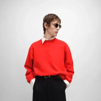 Sweat-shirt en molleton de coton
