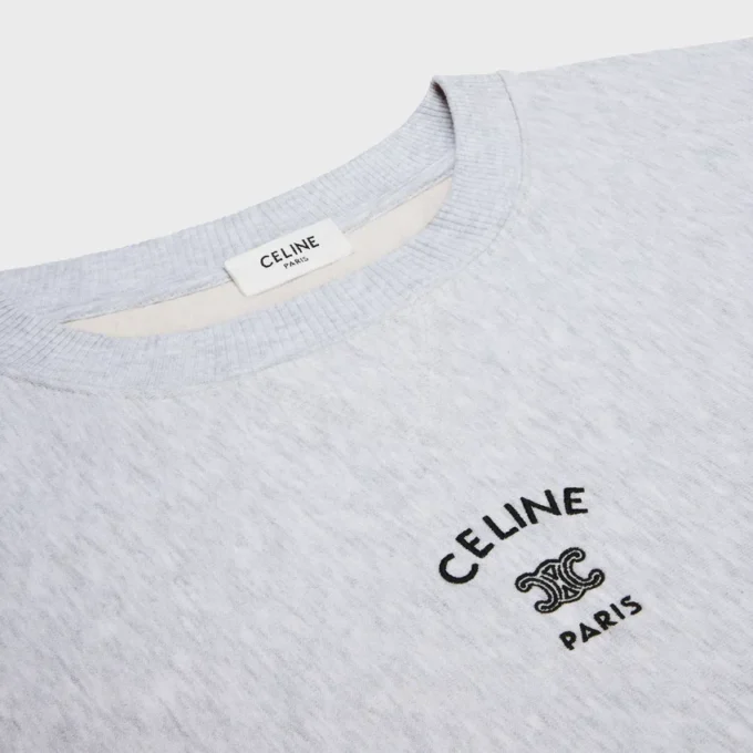 Sweat-shirt en molleton de coton