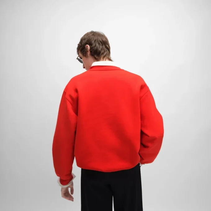 Sweat-shirt en molleton de coton Sweat-shirt en molleton de coton
