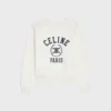 Sweat-shirt oversize en molleton de coton