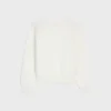 Sweat-shirt oversize en molleton de coton