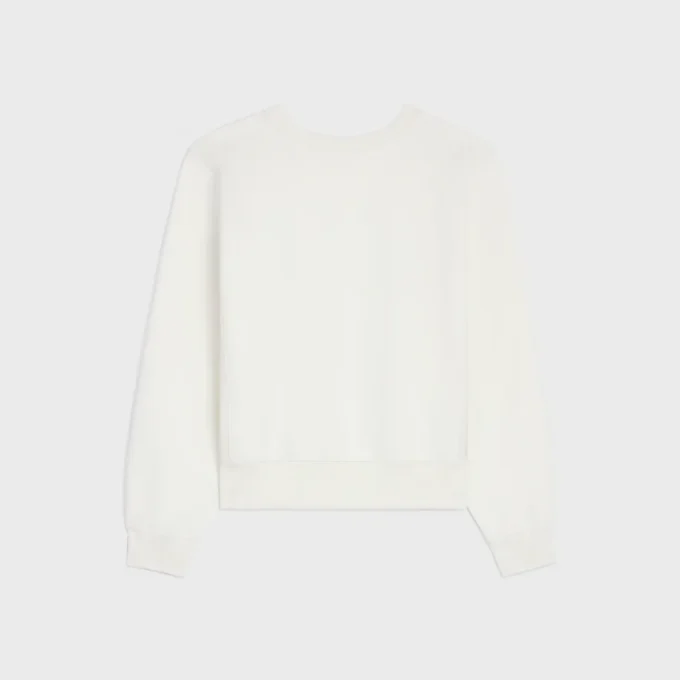 Sweat-shirt oversize en molleton de coton