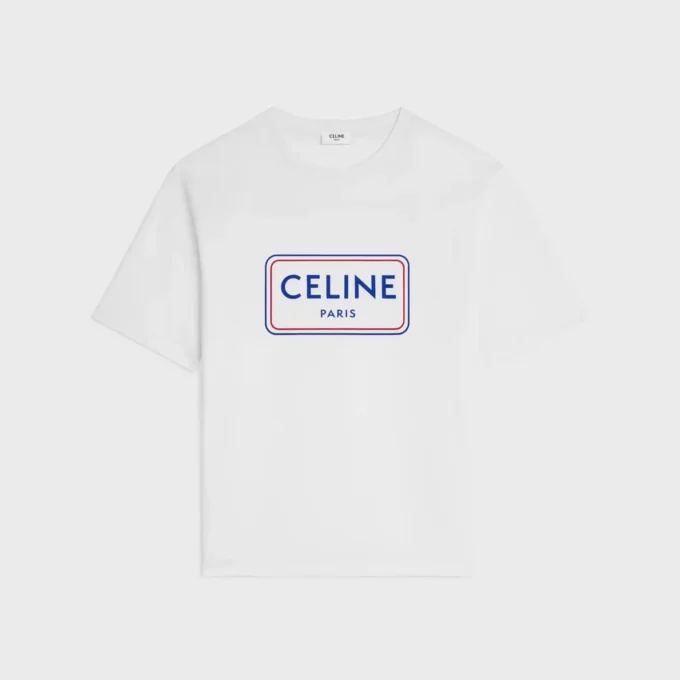 T-shirt ample en jersey de coton