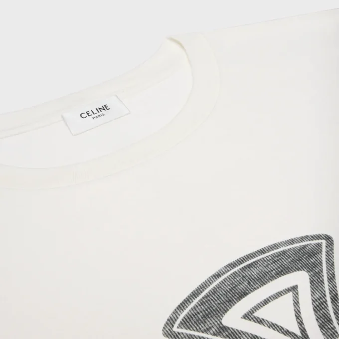 T-shirt ample en jersey de coton