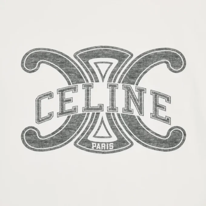 T-shirt ample en jersey de coton