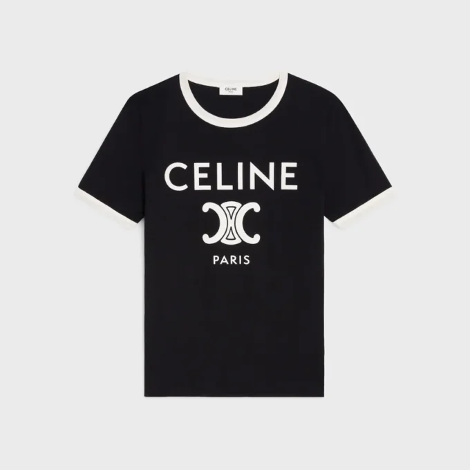 T-shirt CELINE Paris en jersey de coton