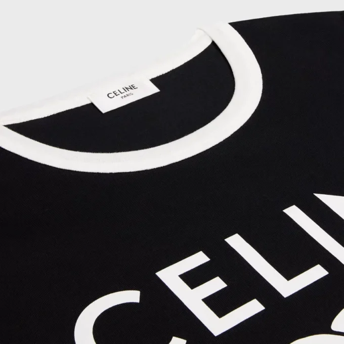 T-shirt CELINE Paris en jersey de coton