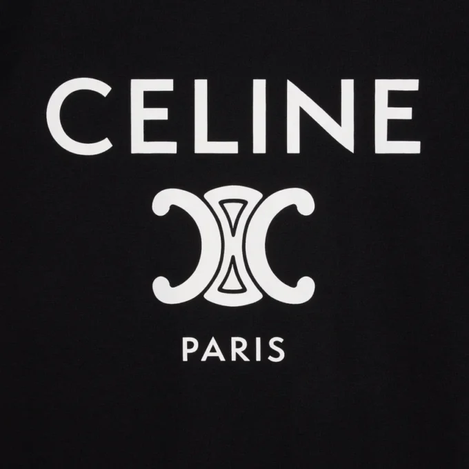 T-shirt CELINE Paris en jersey de coton