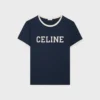 T-shirt CELINE Regular en jersey de coton
