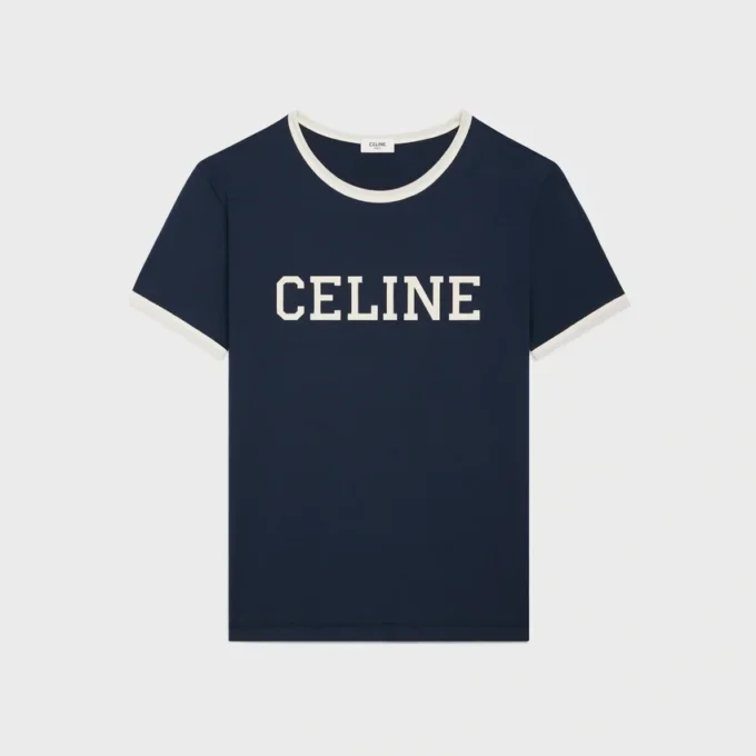 T-shirt CELINE Regular en jersey de coton