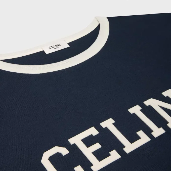 T-shirt CELINE Regular en jersey de coton