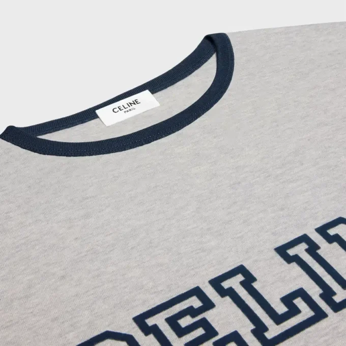 T-shirt CELINE Regular en jersey de coton