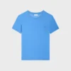 T-shirt classique en jersey de coton fin