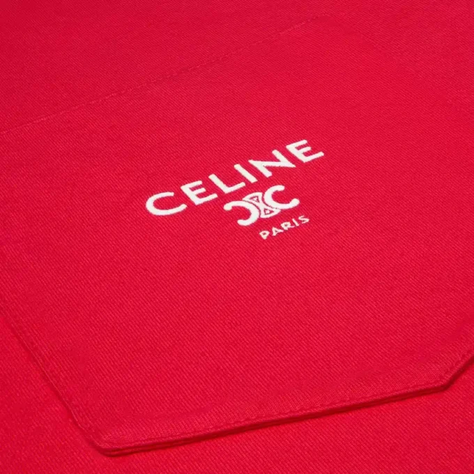 T-shirt à col montant en jersey de coton