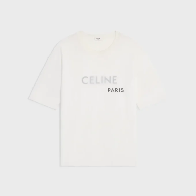 T-shirt double épaisseur en jersey de coton fin T-shirt double épaisseur en jersey de coton fin