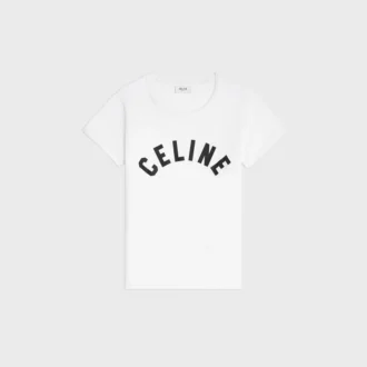 T-shirt en jersey de coton côtelé