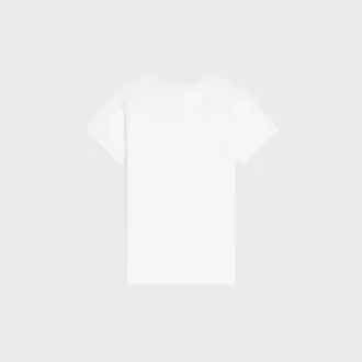 T-shirt en jersey de coton côtelé