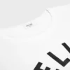 T-shirt en jersey de coton côtelé