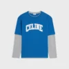 T-shirt à manches longues en jersey de coton T-shirt à manches longues en jersey de coton