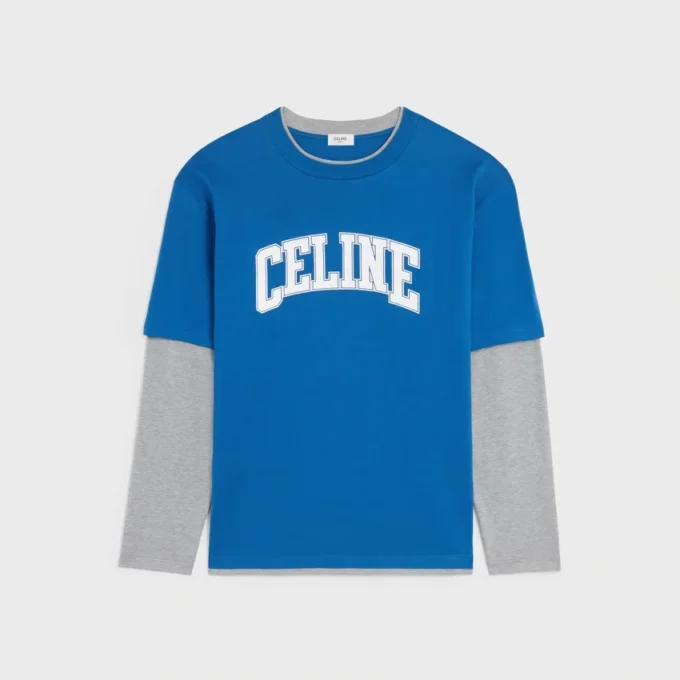 T-shirt à manches longues en jersey de coton T-shirt à manches longues en jersey de coton