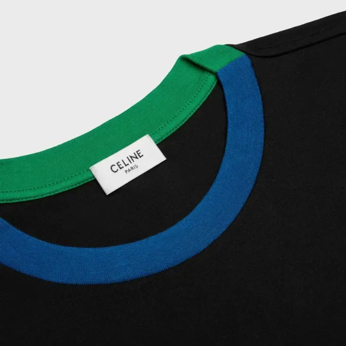 T-shirt à manches longues en jersey de coton