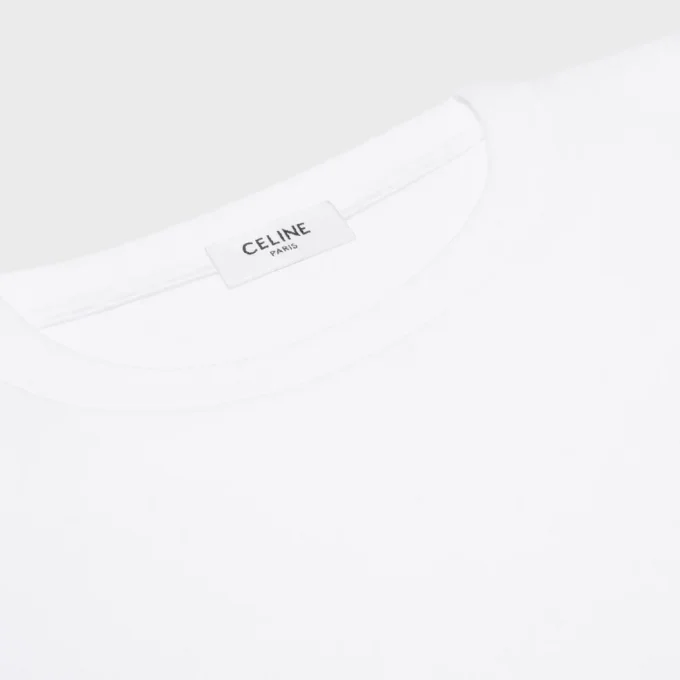 T-shirt à manches longues en jersey de coton