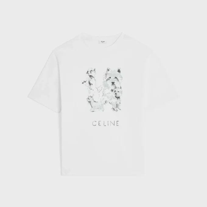 T-shirt oversize en jersey de coton