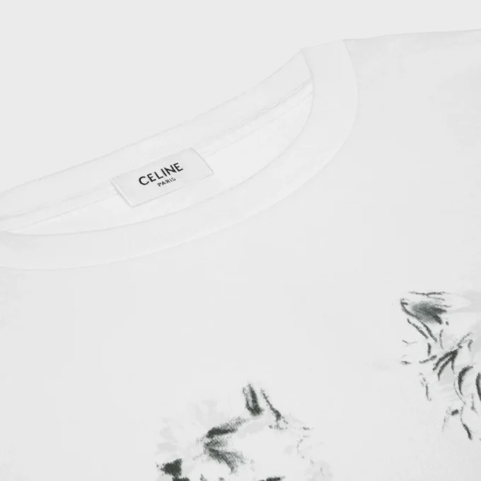 T-shirt oversize en jersey de coton