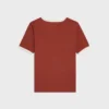 T-shirt style années 70 en jersey de coton