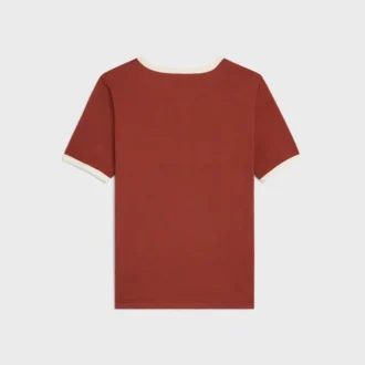 T-shirt style années 70 en jersey de coton